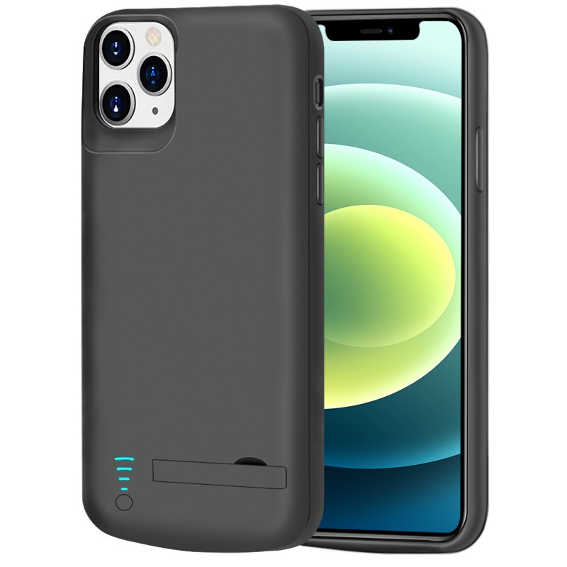 RUNSY Battery Case for iPhone 12 & iPhone 12 Pro, 5000mAh Rechargeable